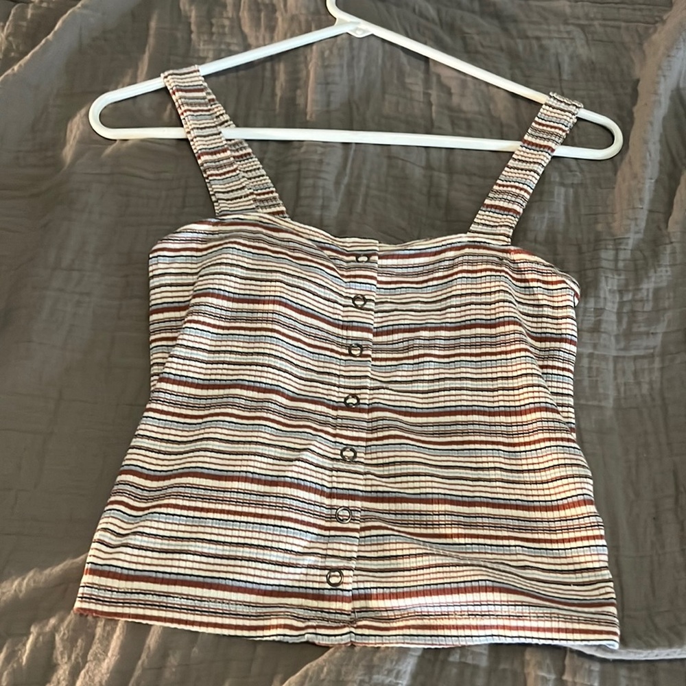 American eagle stripped tank